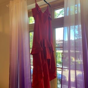 A red dress